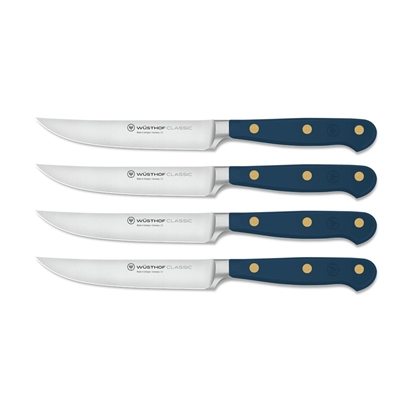 Picture of Wusthof Classic 4-Piece Steak Knife Set - Wild Blueberry
