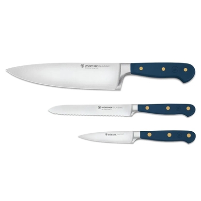 Picture of Wusthof Classic 3-Piece Chef's Knife Set - Wild Blueberry