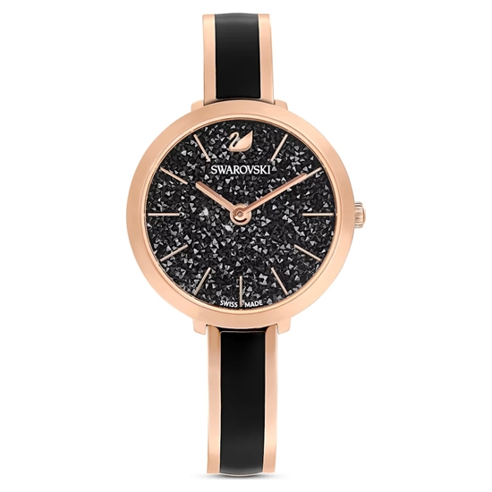 Picture of Swarovski Crystalline Delight Black/Rose Gold-Tone Watch