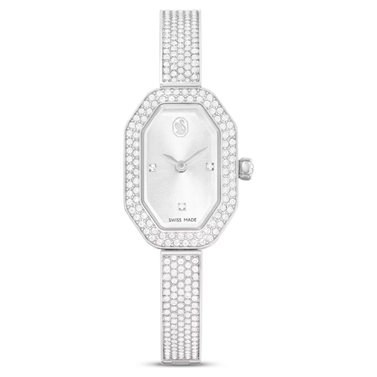 Picture of Swarovski Dextera Bangle Silver-Tone Stainless Steel Watch