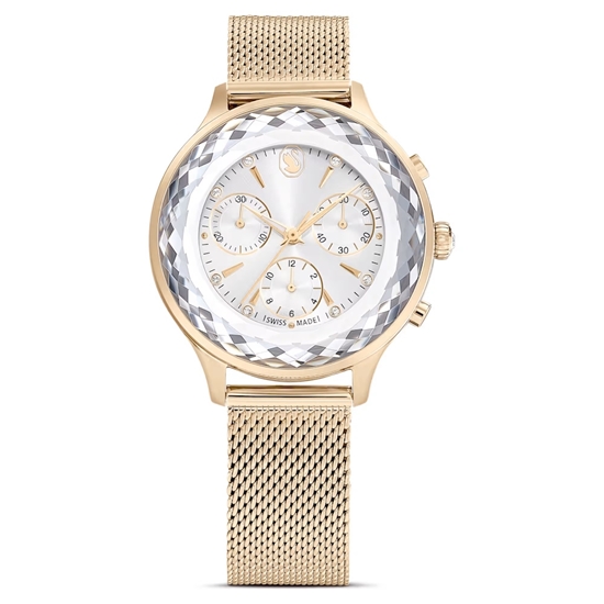 Picture of Swarovski Nova Chrono Gold-Tone Stainless Steel Watch
