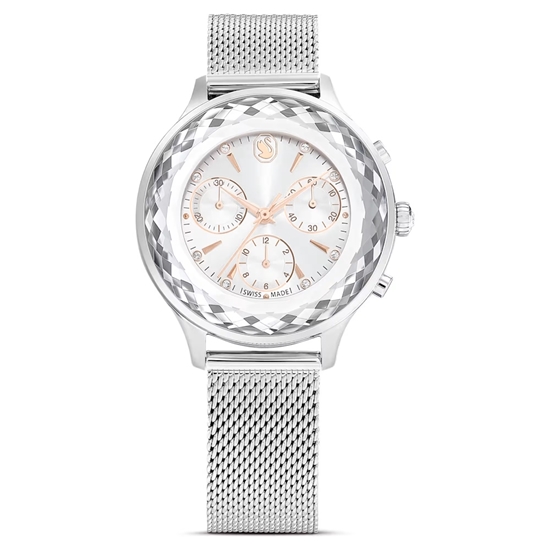 Picture of Swarovski Nova Chrono Silver-Tone Stainless Steel Watch
