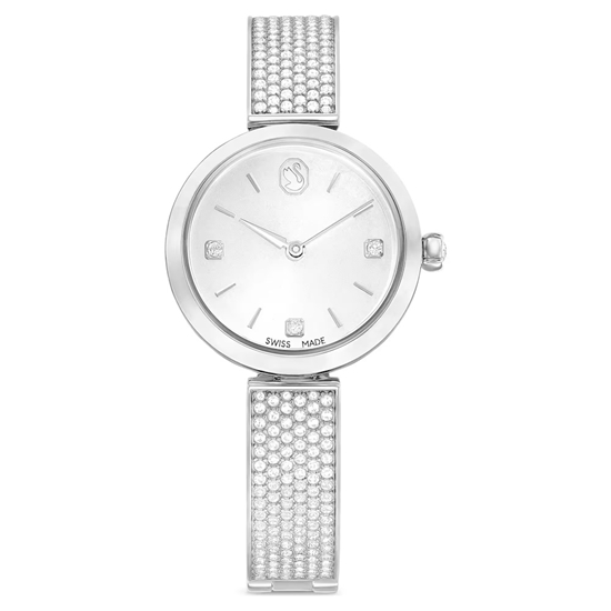 Picture of Swarovski Illumina Silver-Tone Stainless Steel Watch