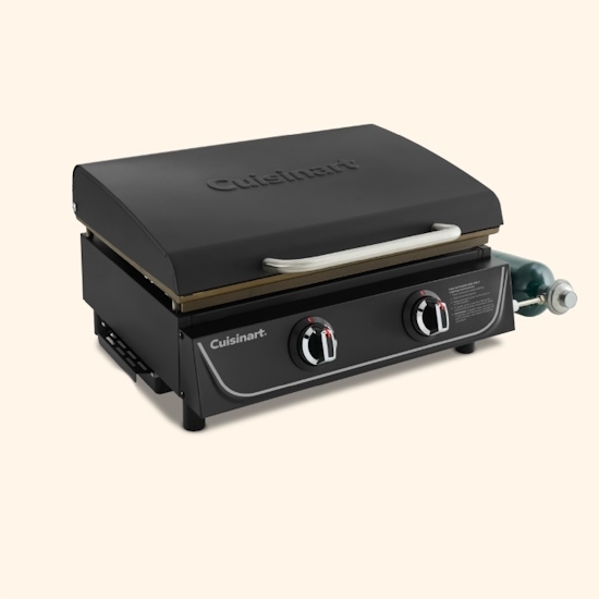 Picture of Cuisinart 22'' Portable Tabletop Gas Griddle with Hood