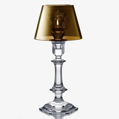 Picture of Baccarat Harcourt Our Fire Candlestick - Gold