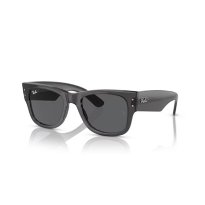 Picture of Ray-Ban Mega Wayfarer Sunglasses - Transparent Black/Grey