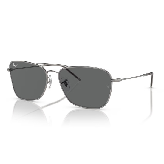 Picture of Ray-Ban Caravan Reverse Sunglasses - Gunmental/Dark Grey