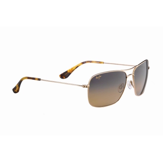 Picture of Maui Jim Wiki Wiki Sunglasses - Gold Frame with Bronze Lens