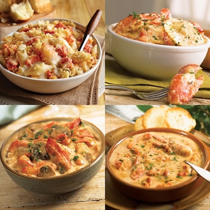 Picture of Lobster Gram Lusious Lobster Side Sampler - Quick Ship