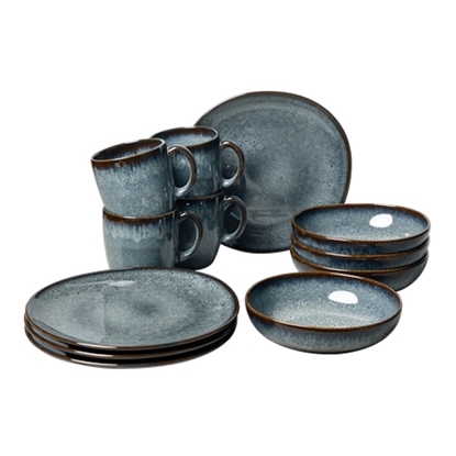 Picture of Villeroy & Boch Lave 12-Piece Dinnerware Set