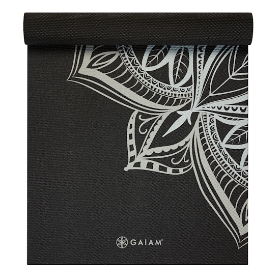 Picture of Gaiam 5mm Yoga Mat - Midnight Point