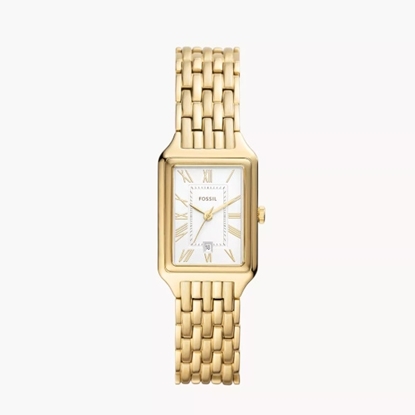 Picture of Fossil Raquel Gold-Tone Watch with White Dial