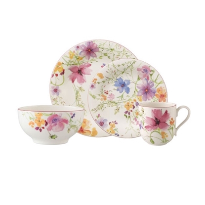 Picture of Villeroy & Boch Mariefleur Basic 4PC Place Setting