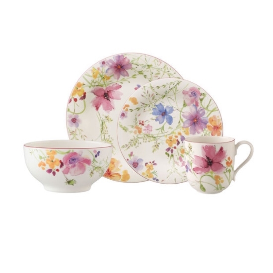 Picture of Villeroy & Boch Mariefleur Basic 4PC Place Setting