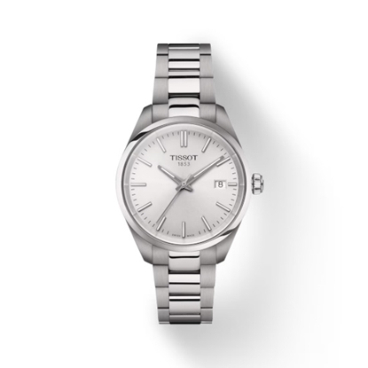 Picture of Tissot PR 100 34MM Stainless Steel Watch with Silver Dial