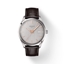 Picture of Tissot PR100 Watch with Silver Dial & Brown Strap