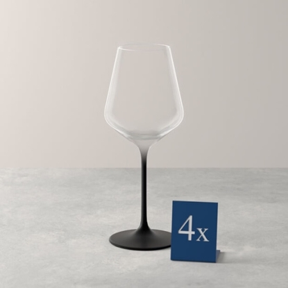 Picture of Villeroy & Boch Manufacture Rock White Wine Goblets - Set of 4