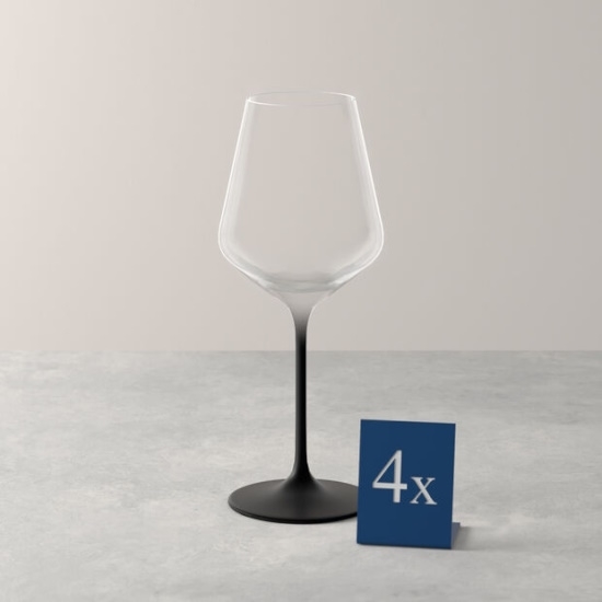 Picture of Villeroy & Boch Manufacture Rock White Wine Goblets - Set of 4