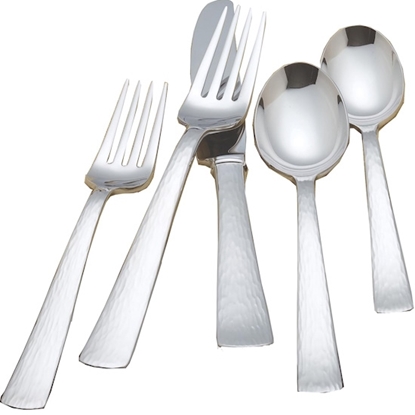 Picture of Reed & Barton Silver Echo 5-Piece Flatware Place Setting
