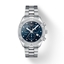 Picture of Tissot PR 100 Sport Chic Chrono Steel Watch with Blue Dial