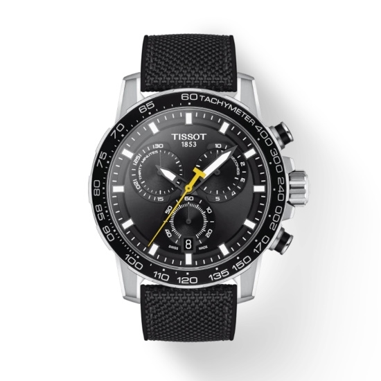 Picture of Tissot Supersport Chrono Watch with Black Strap
