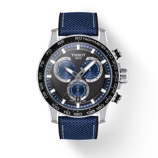 Picture of Tissot Supersport Chrono Watch with Blue Strap