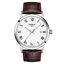 Picture of Tissot Classic Dream Watch w/ White Roman Dial & Brown Leather