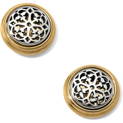 Picture of Brighton Ferrara Two-Tone Post Earrings
