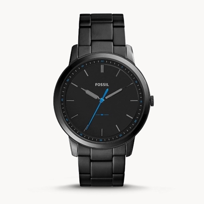 Picture of Fossil The Minimalist 3H Black-Tone Stainless Steel Watch