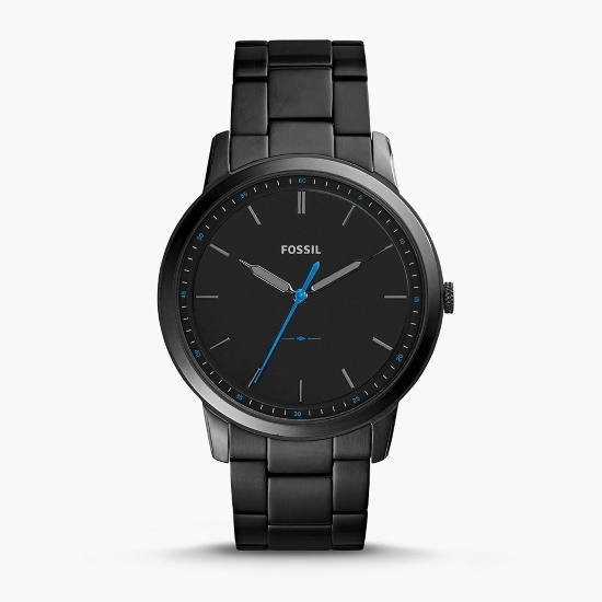 Picture of Fossil The Minimalist 3H Black-Tone Stainless Steel Watch