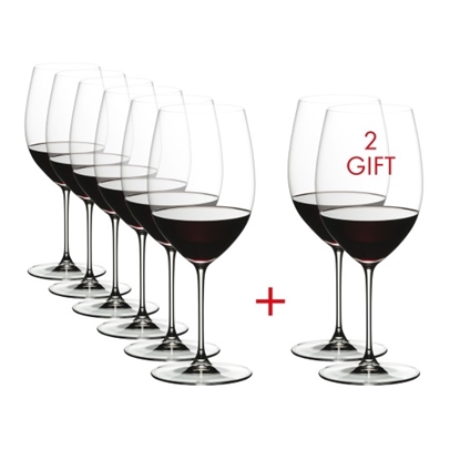 Picture of Riedel Veritas Cabernet/Merlot Glasses - Set of 8