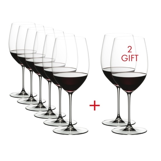 Picture of Riedel Veritas Cabernet/Merlot Glasses - Set of 8
