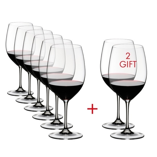 Picture of Riedel Vinum Cabernet/Merlot Glasses - Set of 8