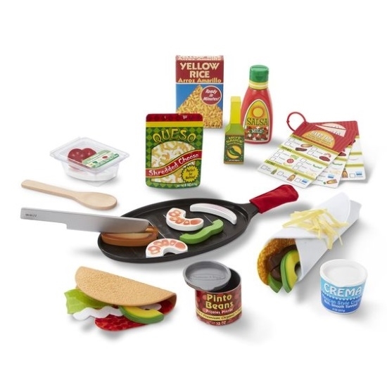 Picture of Melissa & Doug® Fill & Fold Taco & Tortilla Set