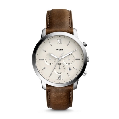 Picture of Fossil Men's Neutra Chrono Watch with Brown Leather Strap