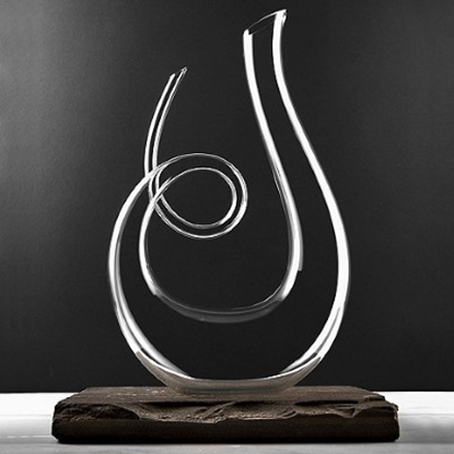 Picture of Wine Enthusiast Art Series Treble Decanter