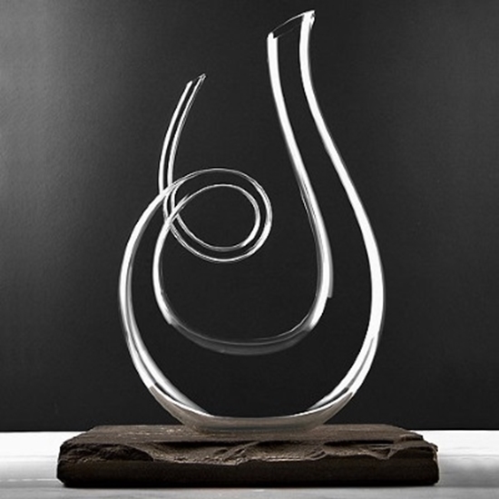 Picture of Wine Enthusiast Art Series Treble Decanter