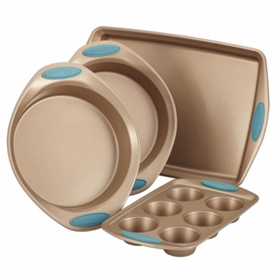 Picture of Rachael Ray Cucina 4-Piece Bakeware Set - Blue