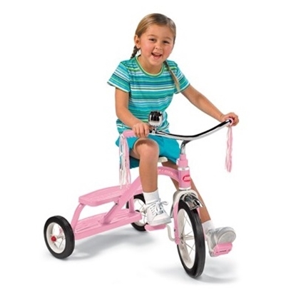 Picture of Radio Flyer® Classic Pink Dual Deck Tricycle