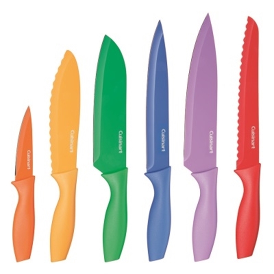 Picture of Cuisinart® 12-Piece Color Knife Set with Blade Guards