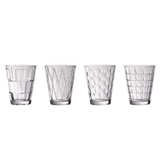 Picture of Villeroy & Boch Dressed Up Tumblers - Set of 4