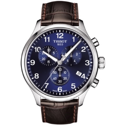 Picture of Tissot Chrono XL Classic Watch with Brown Leather Strap