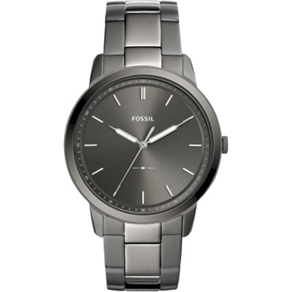 Picture of Fossil Men's Minimalist Gunmetal-Tone Stainless Steel Watch