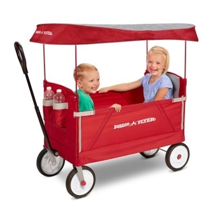 Picture of Radio Flyer® 3-in-1 EZ Fold Wagon with Canopy