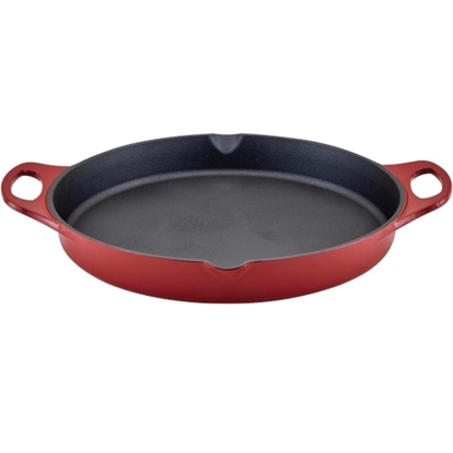 Picture of Rachael Ray Nitro Cast Iron 14'' Frying Pan - Red
