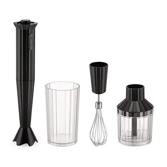 Picture of Alessi Plisse Hand Mixer Set - Black