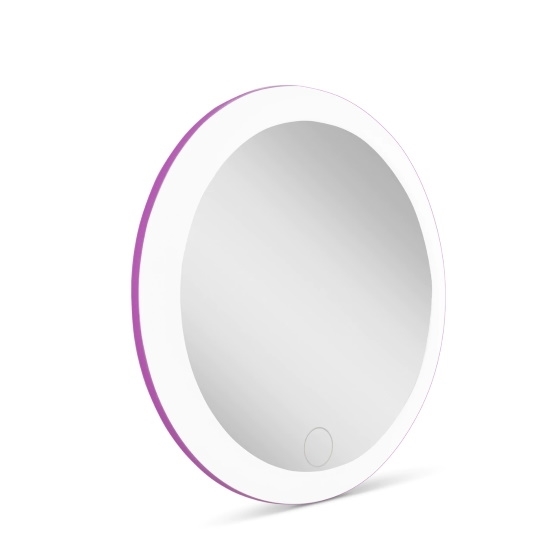 Picture of Zadro LED Lighted Rechargeable Compact Mirror - Purple