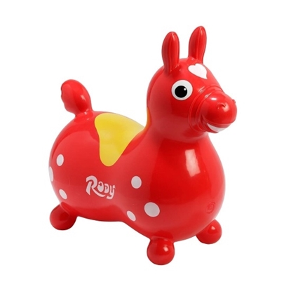 Picture of Kettler Gymnic Rody Inflatable Bounce & Ride Horse - Red
