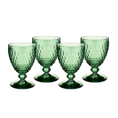 Picture of Villeroy & Boch Set of 4 Boston Water Goblets - Green