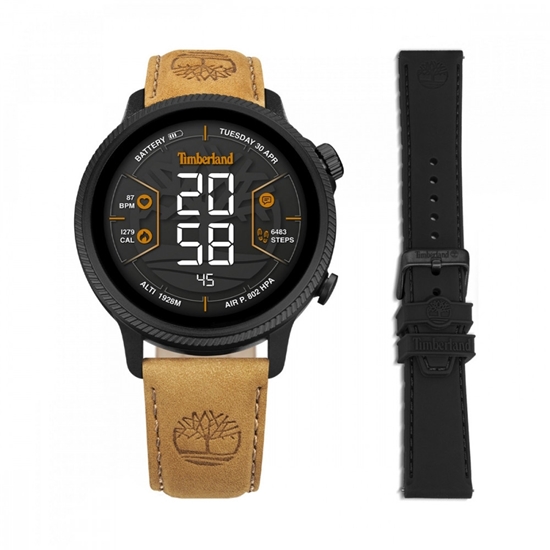 Picture of Timberland Trail Force Smart Watch Set- Tan/Black Straps